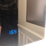 Bathroom Remodel, In Mirror Clock